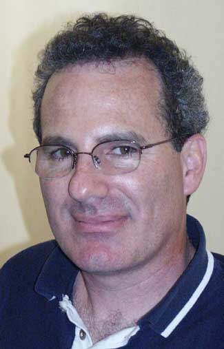 Christopher Faranetta at his Hour 25 interview. Picture Copyright © 2003 by Suzanne E. Gibson. All Rights Reserved.