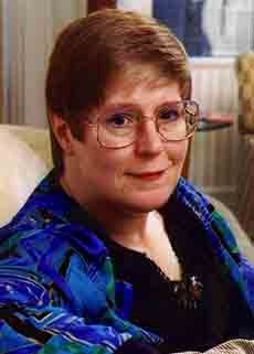 Lois McMaster Bujold, picture courtesy of Baen Books