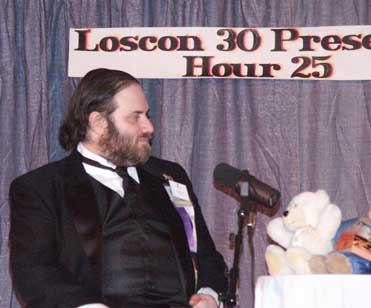 Michael Mason at the Hour 25 taping. Copyright ©2003 by Suzanne Gibson
