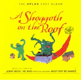 Cover for A Shoggoth on the Roof.  Click here to go to the web site where you can hear more music from this CD and buy a copy for yourself.