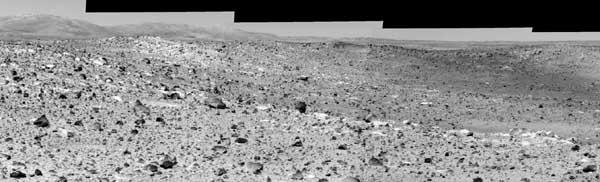 Missoula Crater - detail.   Image credit NASA/JPL. 