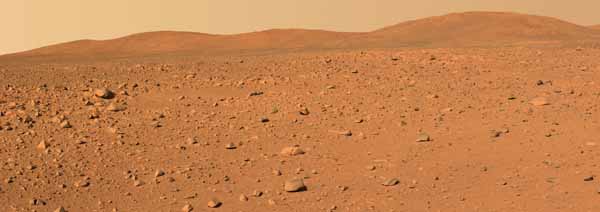 The hills ahead. Image credit NASA/JPL.