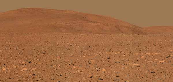 At the Columbia Hills. Image credit NASA/JPL.